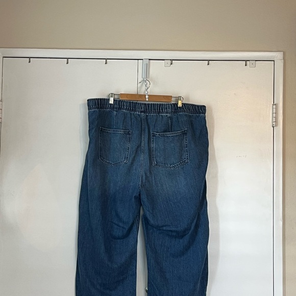 GAP Pull-on Barrel Jeans sz XXL - Picture 2 of 14